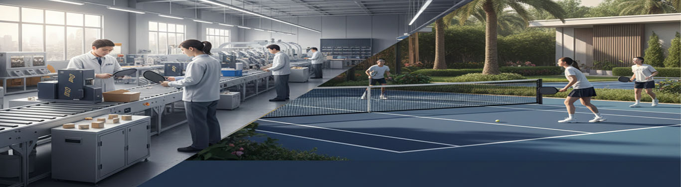 Nhà máy sản xuất  vợt pickleball ama sport 1