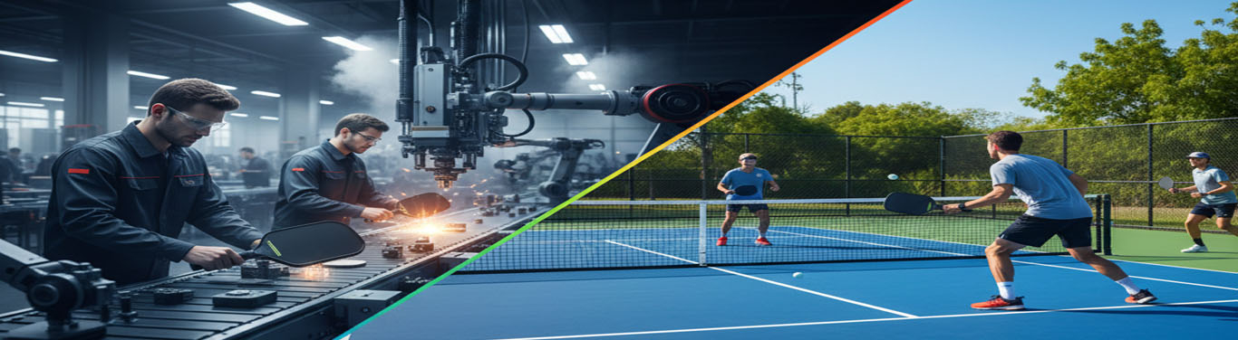 Nhà máy sản xuất vợt pickleball ama sport 2