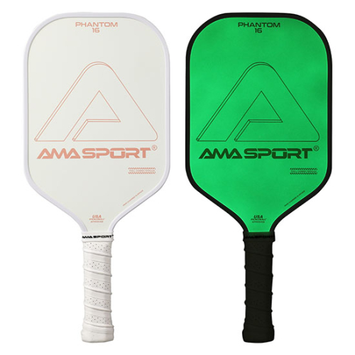 Vợt Pickleball AMA SPORT Glow-in-the-Dark White 