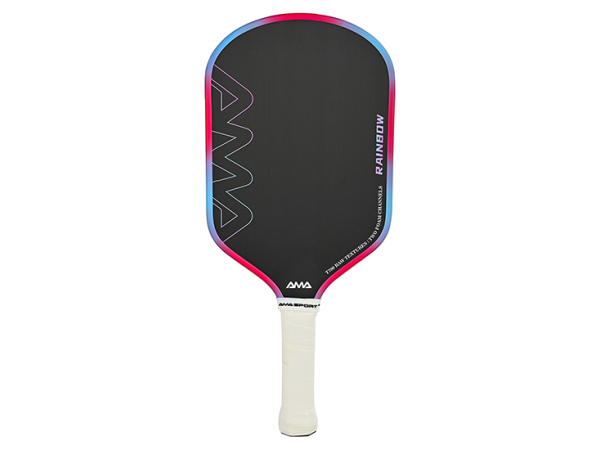 Vợt pickleball AMA SPORT Rainbow - Viền Hồng