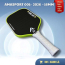 Vợt pickleball ama sport 001-2026 - 16mm - Xanh lá