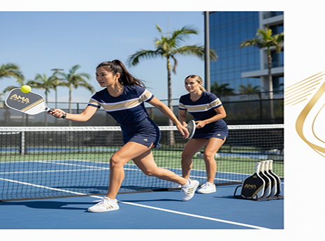 Tập luyện pickleball thi đấu 1